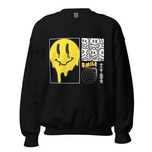 Techno Sweater Unisex - Smile