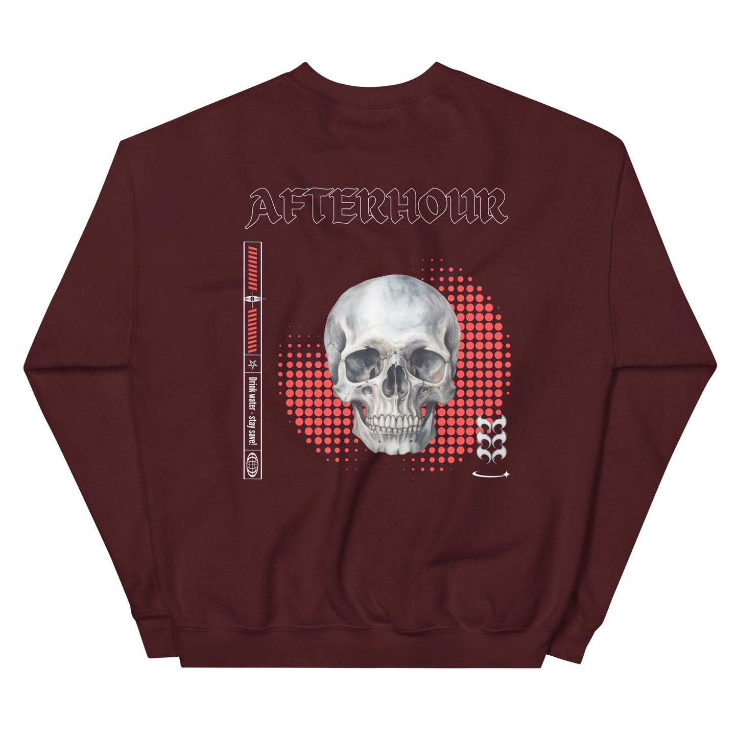 Techno Sweater Unisex - Afterhour (Backprint)