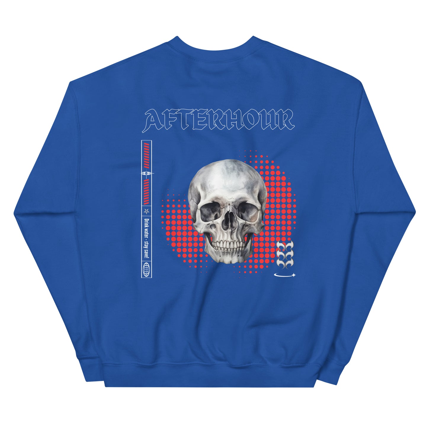 Techno Sweater Unisex - Afterhour (Backprint)