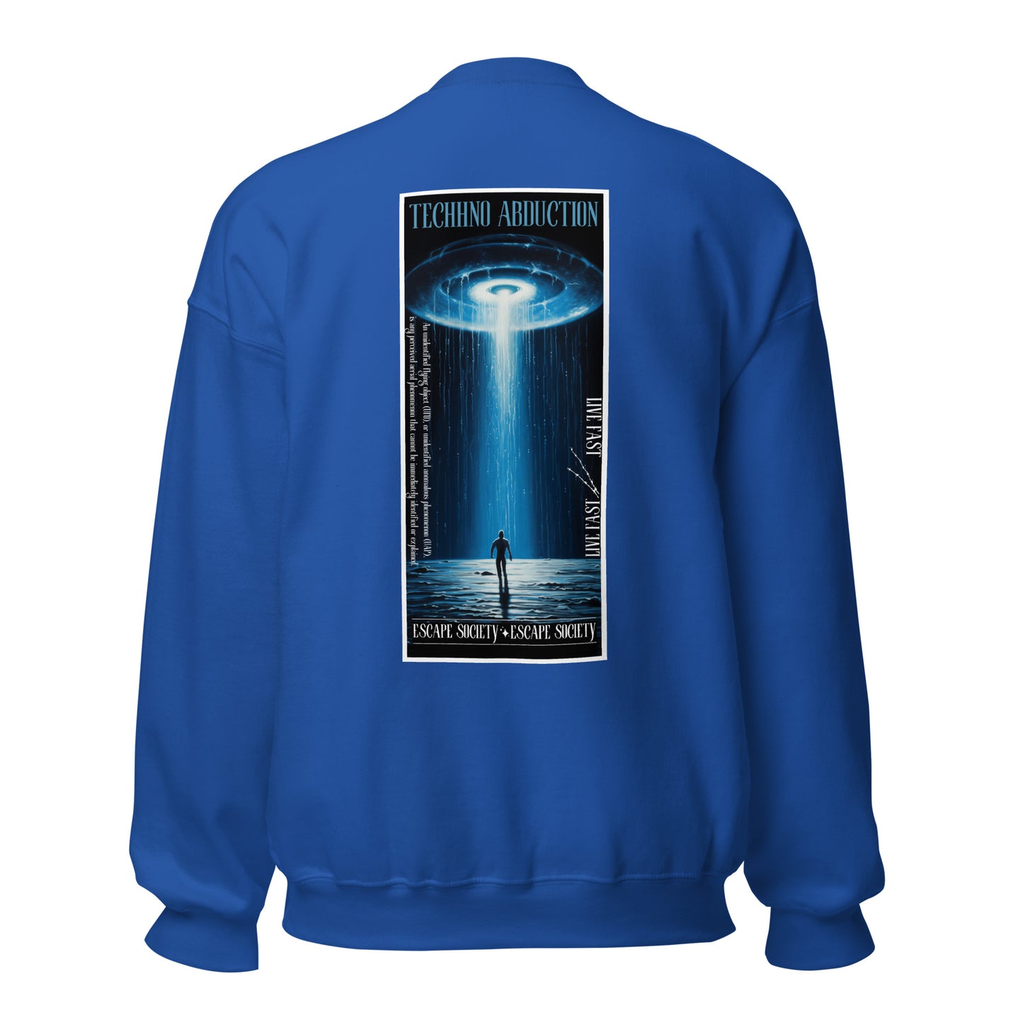 Techno Sweater Unisex - Space Abduction