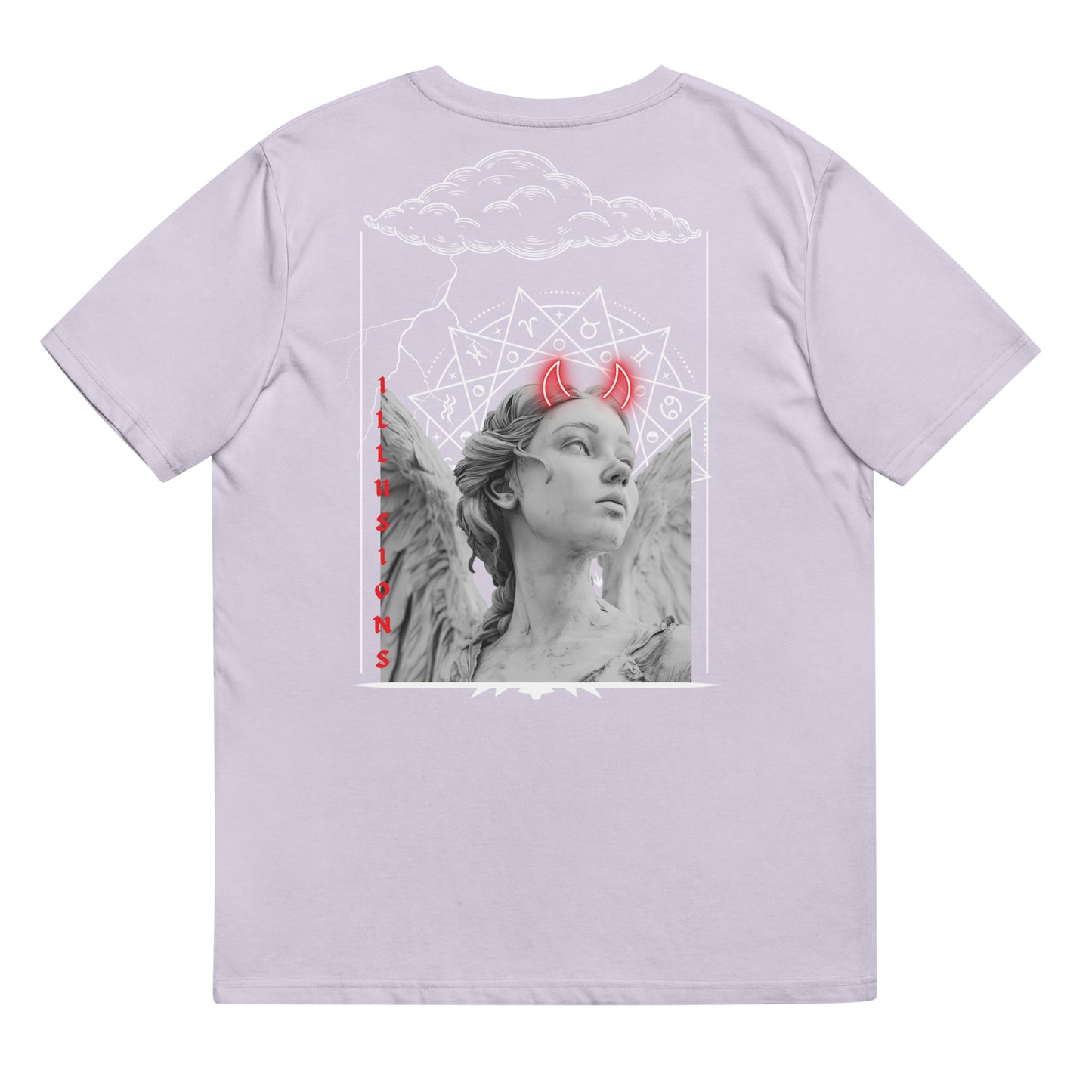 Techno Shirt Unisex - Fallen Angel (Backprint)