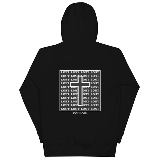 Techno Hoodie Unisex - Follow Me I´m Lost