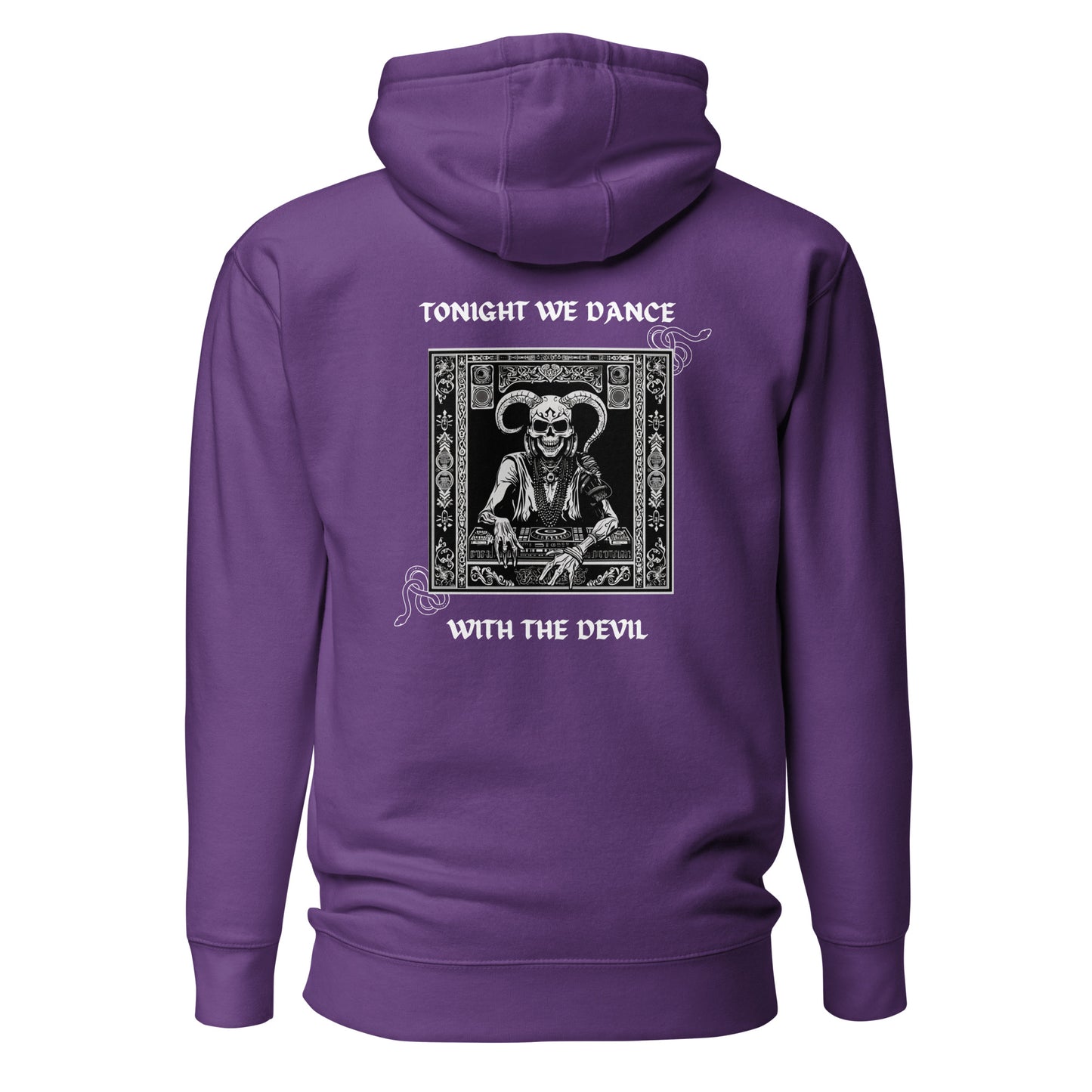 Techno Hoodie Unisex - Devil Dance (Backprint)